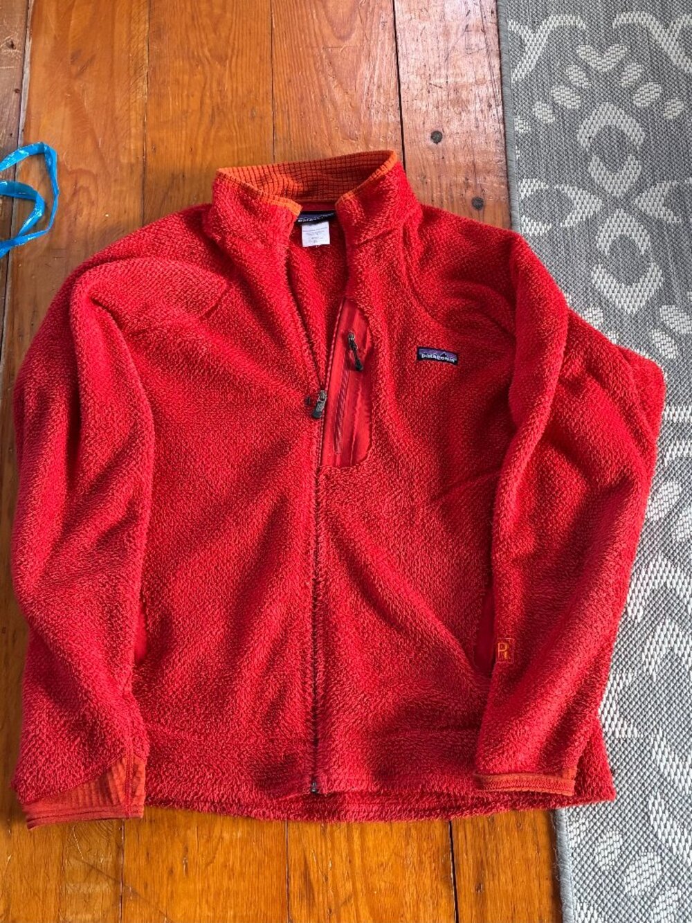 Patagonia Mens XL Red fleece jacket